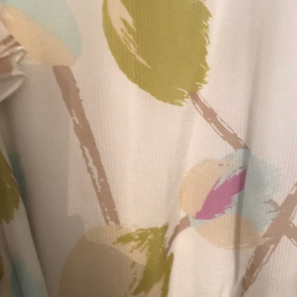 BCBG MAXAZRIA FLORAL DRESS X-SMALL PASTELS - Picture 7 of 8